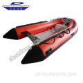 Alumínio Rigidable Fishing Dinghy Boats 3M